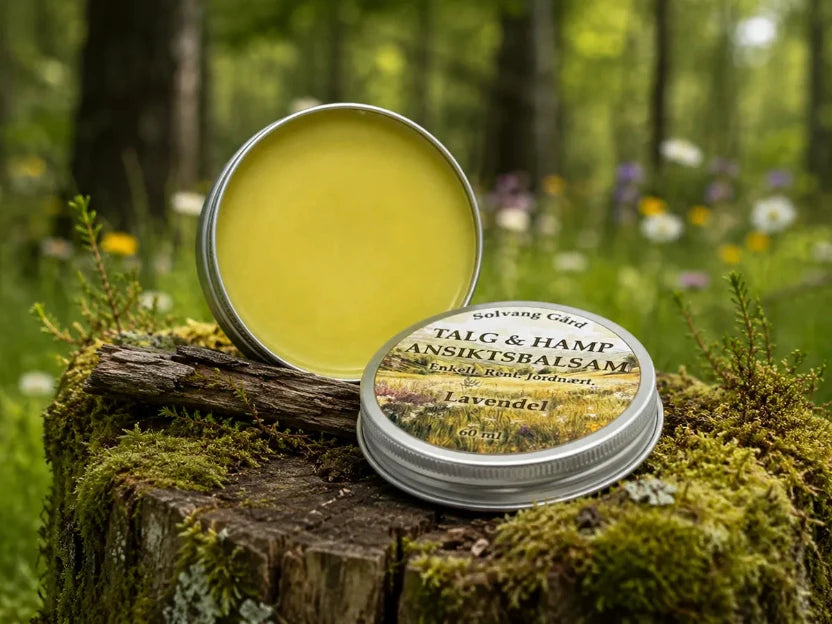 Talg & Hamp Ansiktskrem - naturlig og håndlaget i Norge